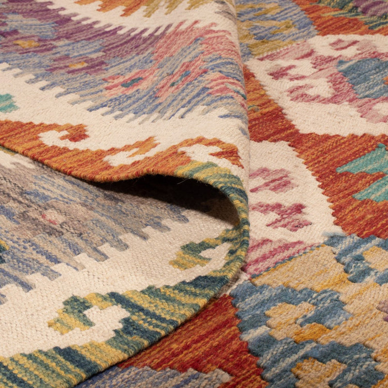 Dywan Kelim - Splash - 256 x 198 cm - wielokolorowy