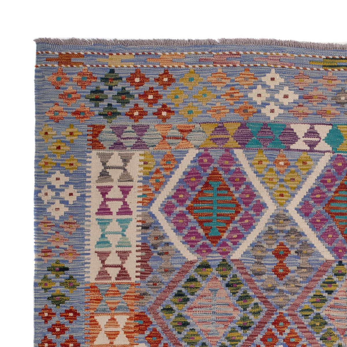 Dywan Kelim - Splash - 250 x 191 cm - wielokolorowy