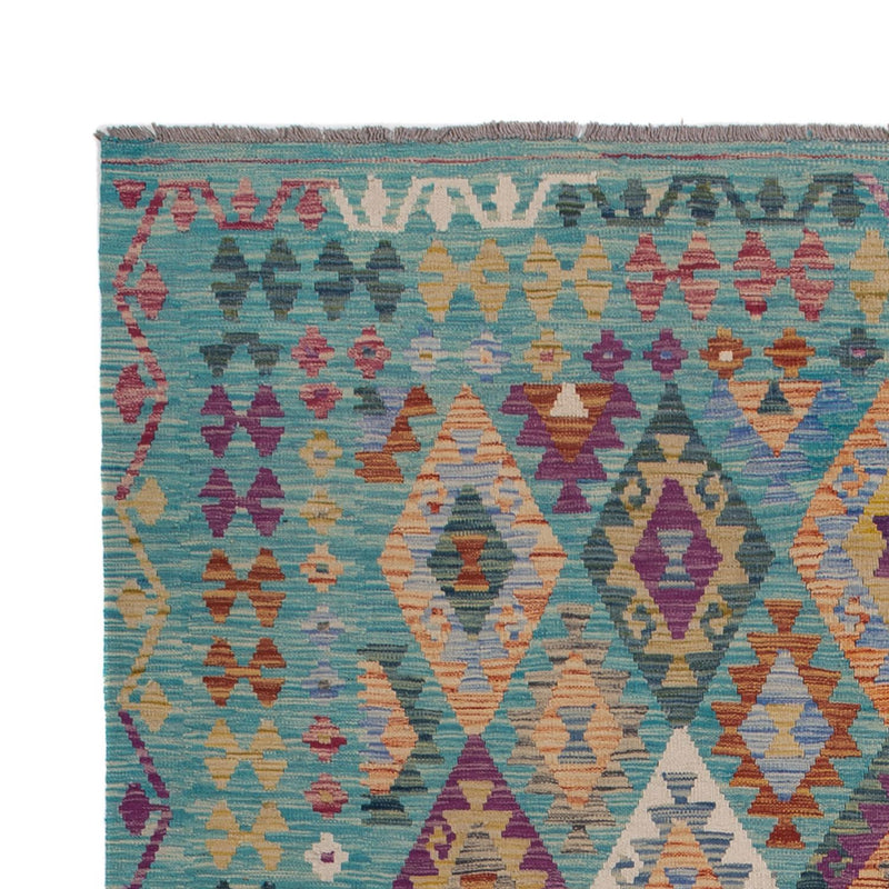 Dywan Kelim - Splash - 297 x 204 cm - wielokolorowy