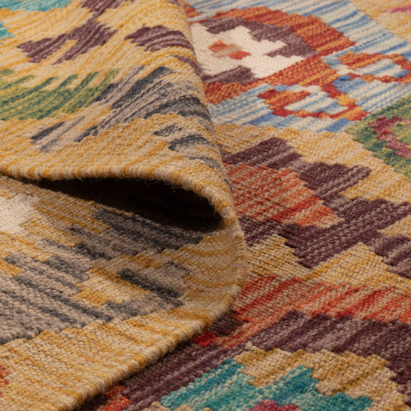 Dywan Kelim - Splash - 306 x 208 cm - wielokolorowy