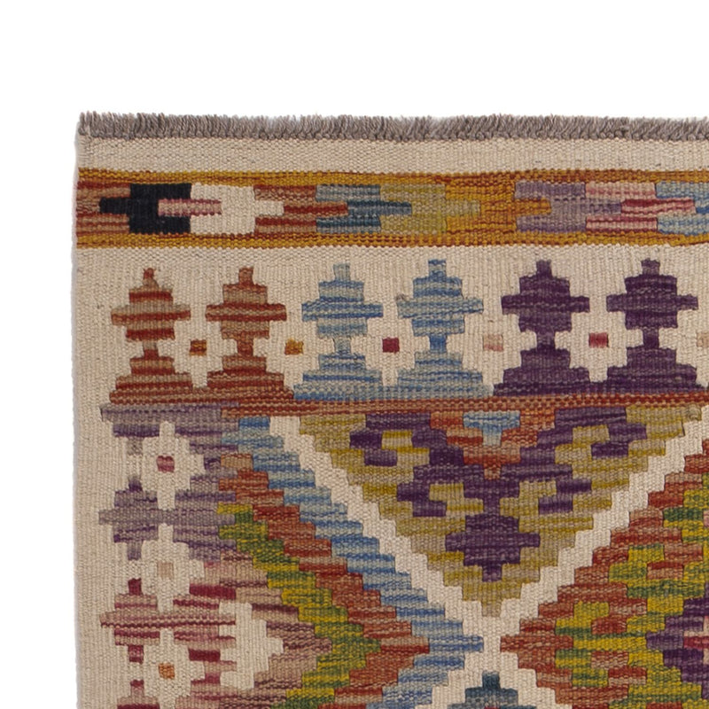 Biegacz Dywan Kelim - Splash - 195 x 95 cm - wielokolorowy