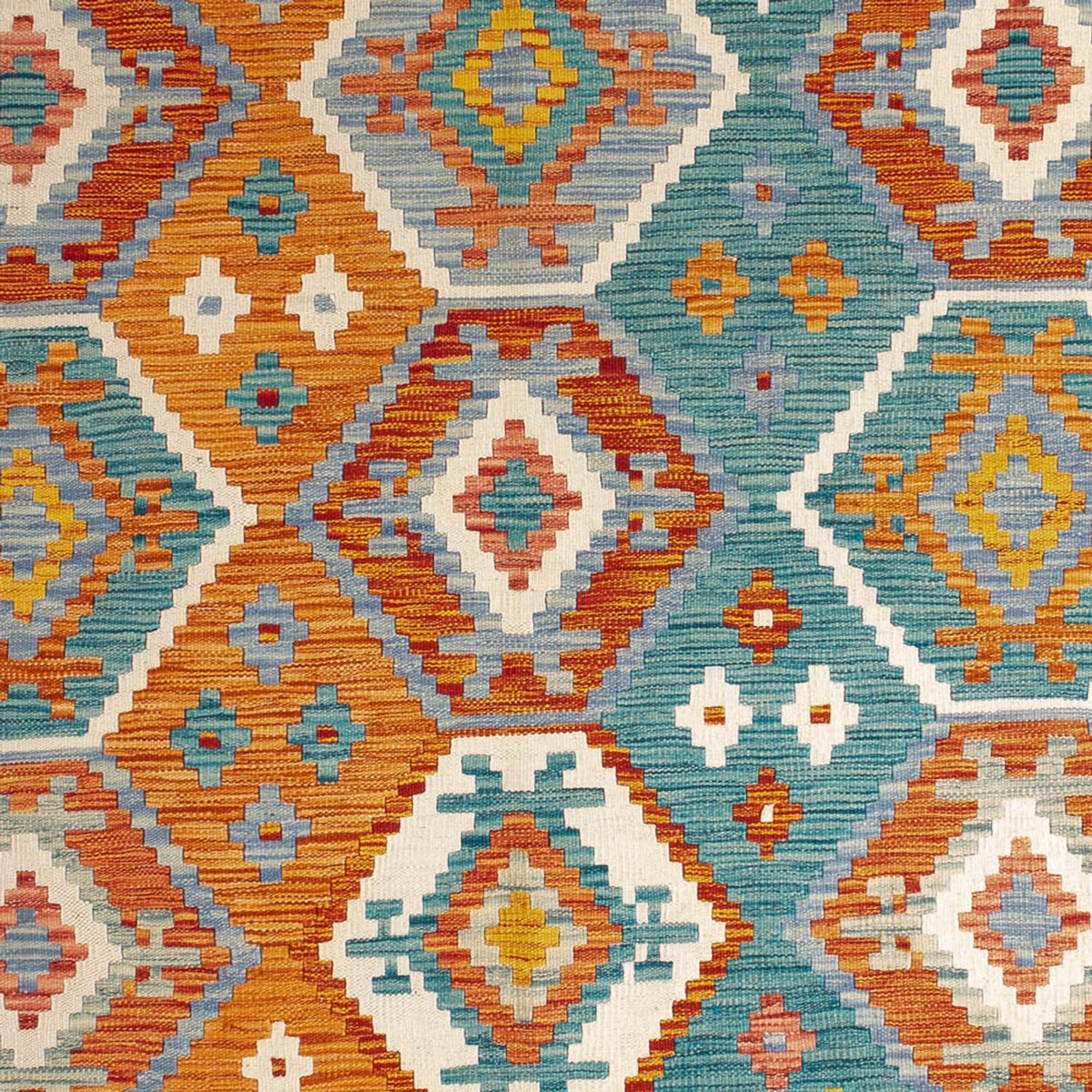 Dywan Kelim - Splash - 248 x 178 cm - wielokolorowy