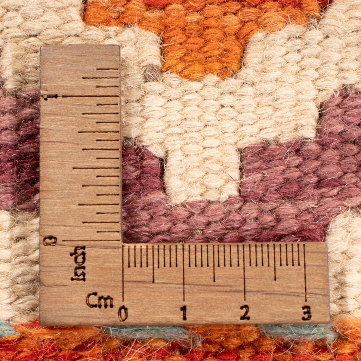 Dywan Kelim - Splash - 197 x 154 cm - wielokolorowy