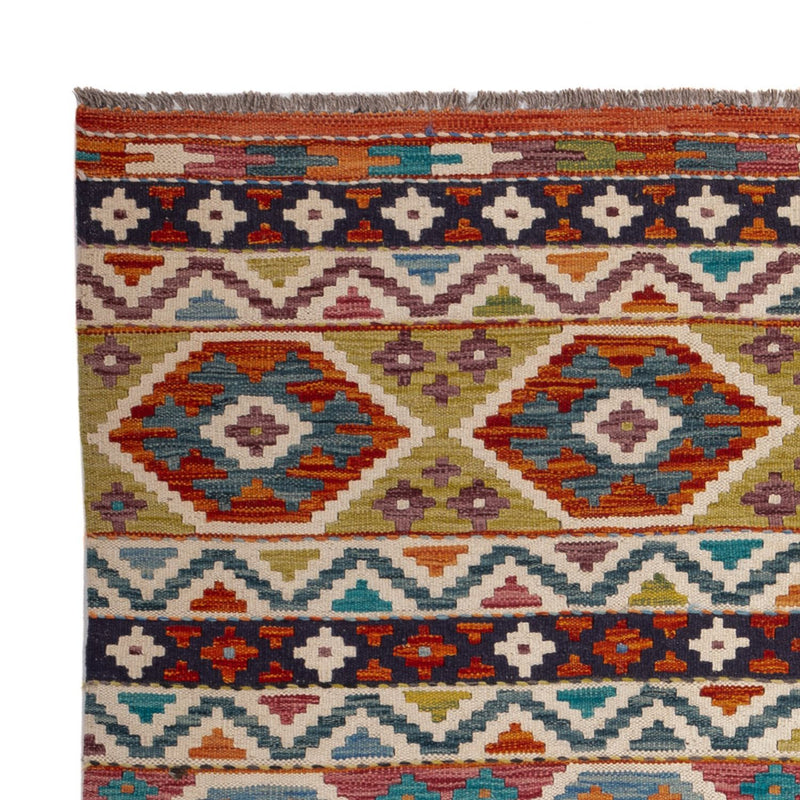Dywan Kelim - Splash - 198 x 152 cm - wielokolorowy