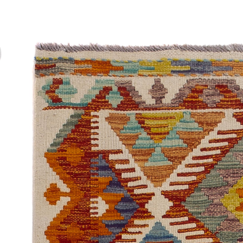 Biegacz Dywan Kelim - Splash - 234 x 80 cm - wielokolorowy