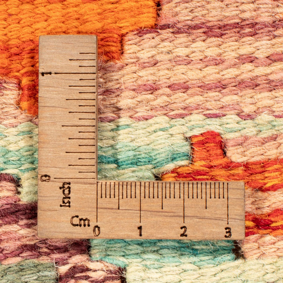 Biegacz Dywan Kelim - Splash - 233 x 87 cm - wielokolorowy