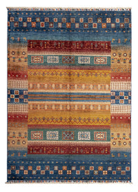 Dywan Gabbeh - Loribaft Perski - 183 x 131 cm - wielokolorowy