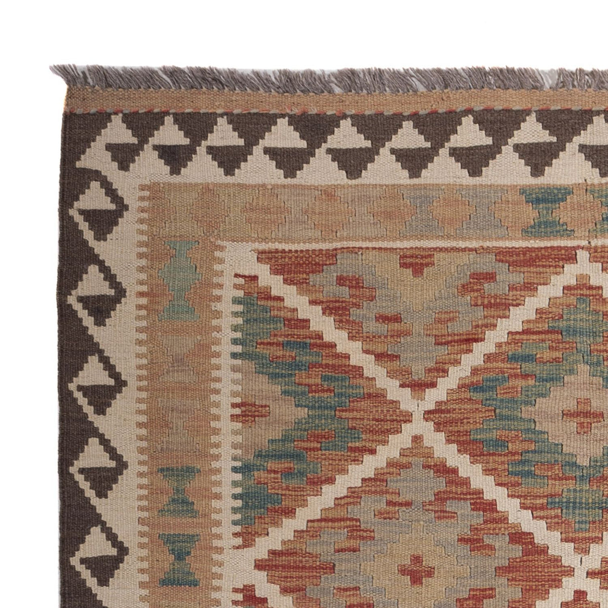 Dywan Kelim - Splash - 179 x 124 cm - wielokolorowy