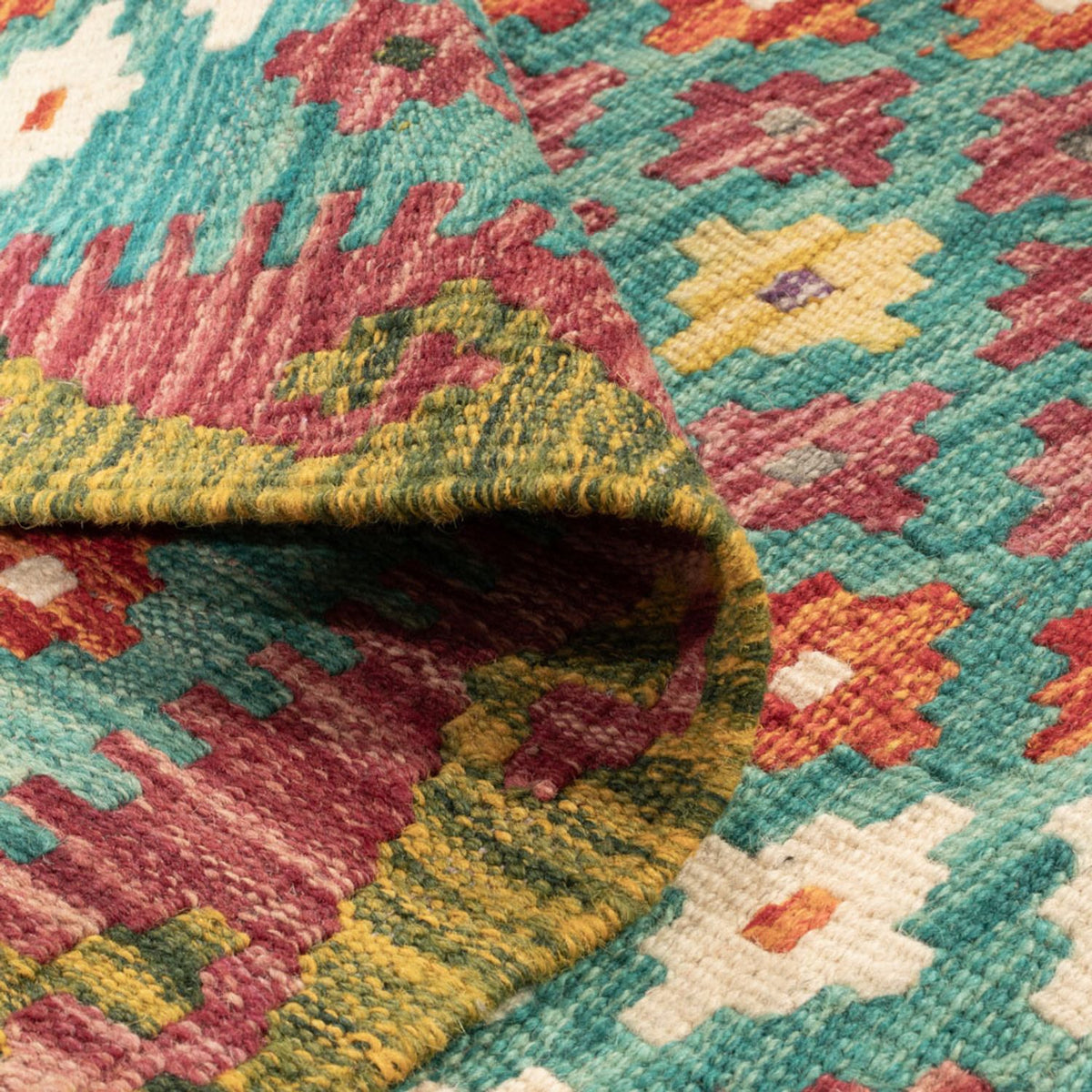 Dywan Kelim - Splash - 131 x 92 cm - wielokolorowy