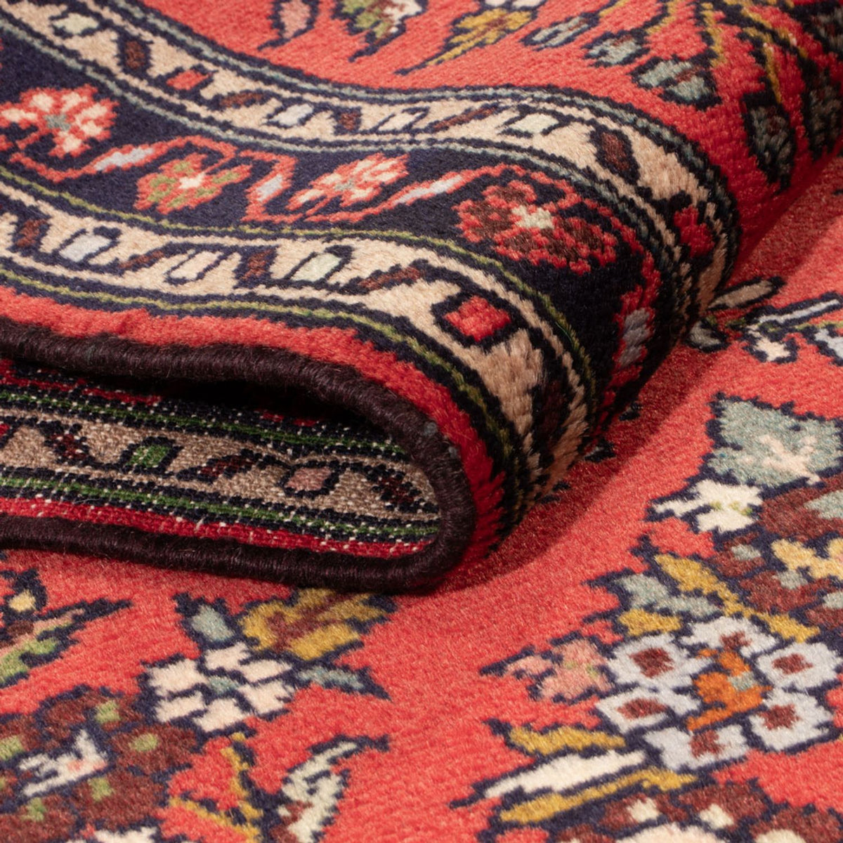 Biegacz Perski dywan - Nomadyczny - 210 x 80 cm - czerwony