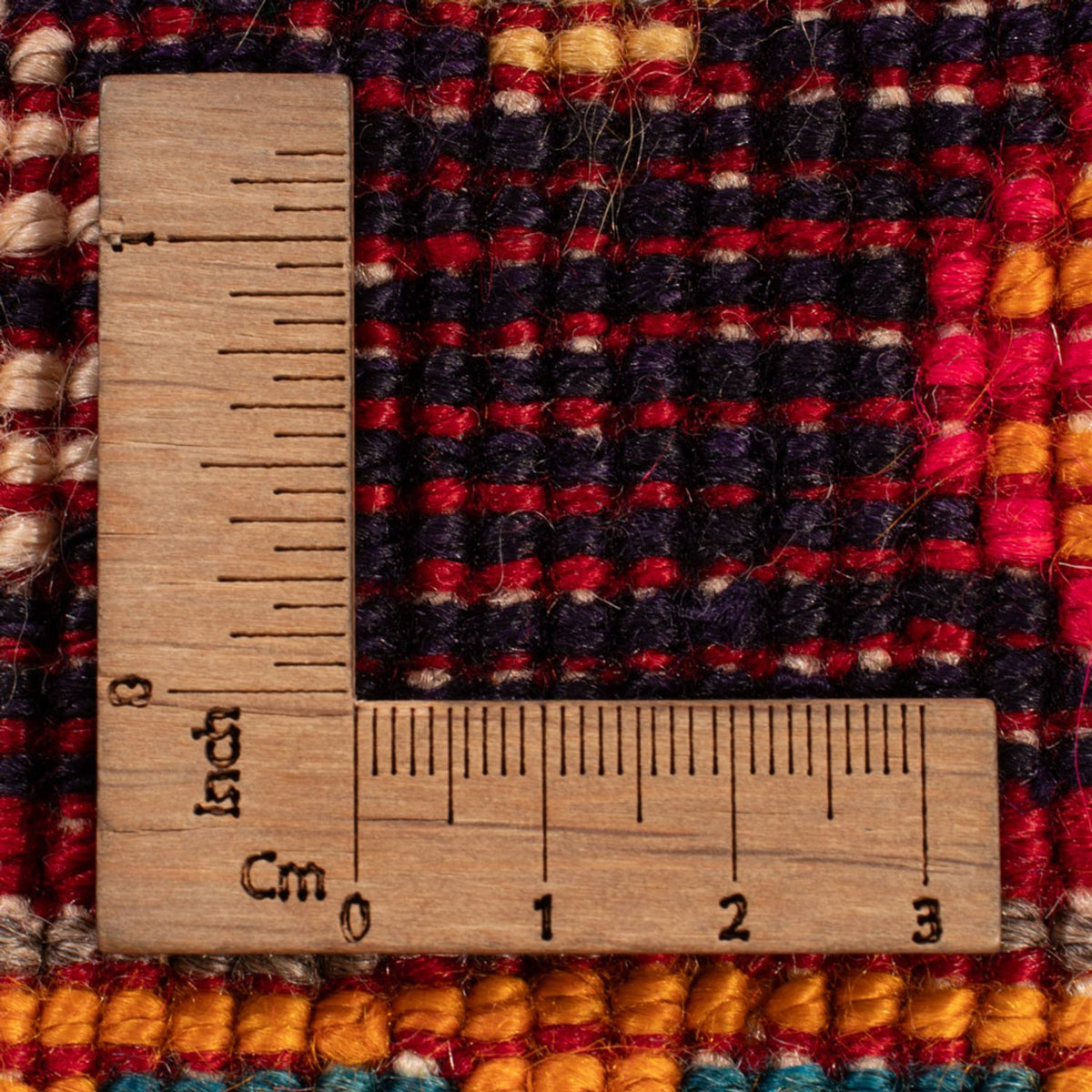 Perski dywan - Nomadyczny - 128 x 94 cm - czerwony