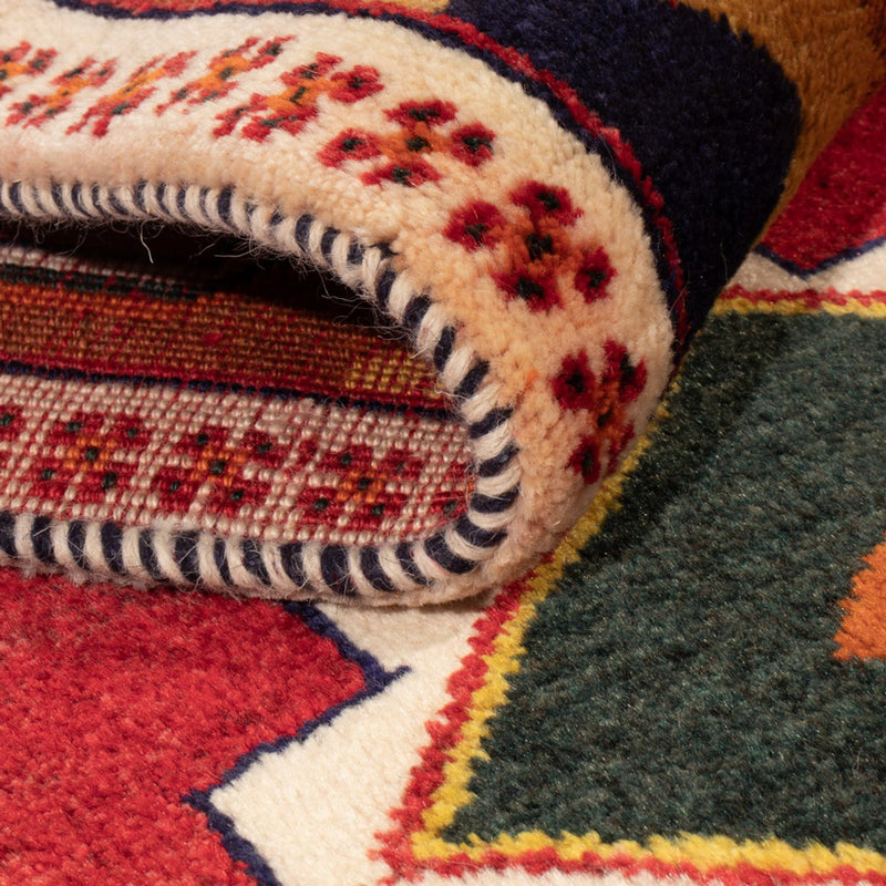 Perski dywan - Nomadyczny - 172 x 84 cm - czerwony