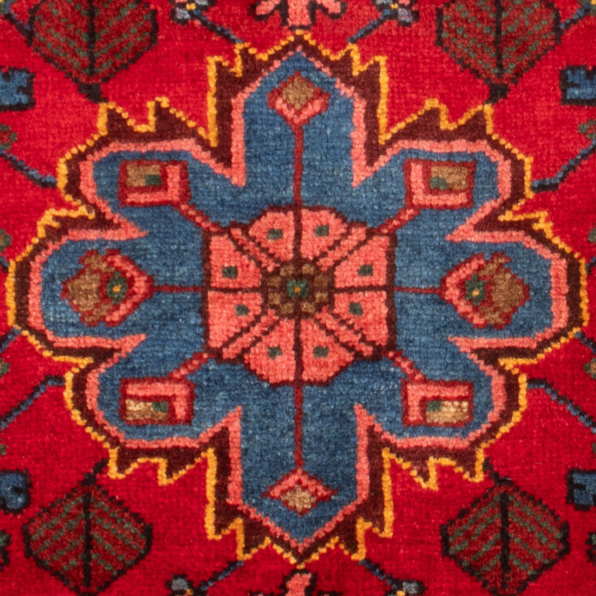 Perski dywan - Nomadyczny - 91 x 51 cm - czerwony