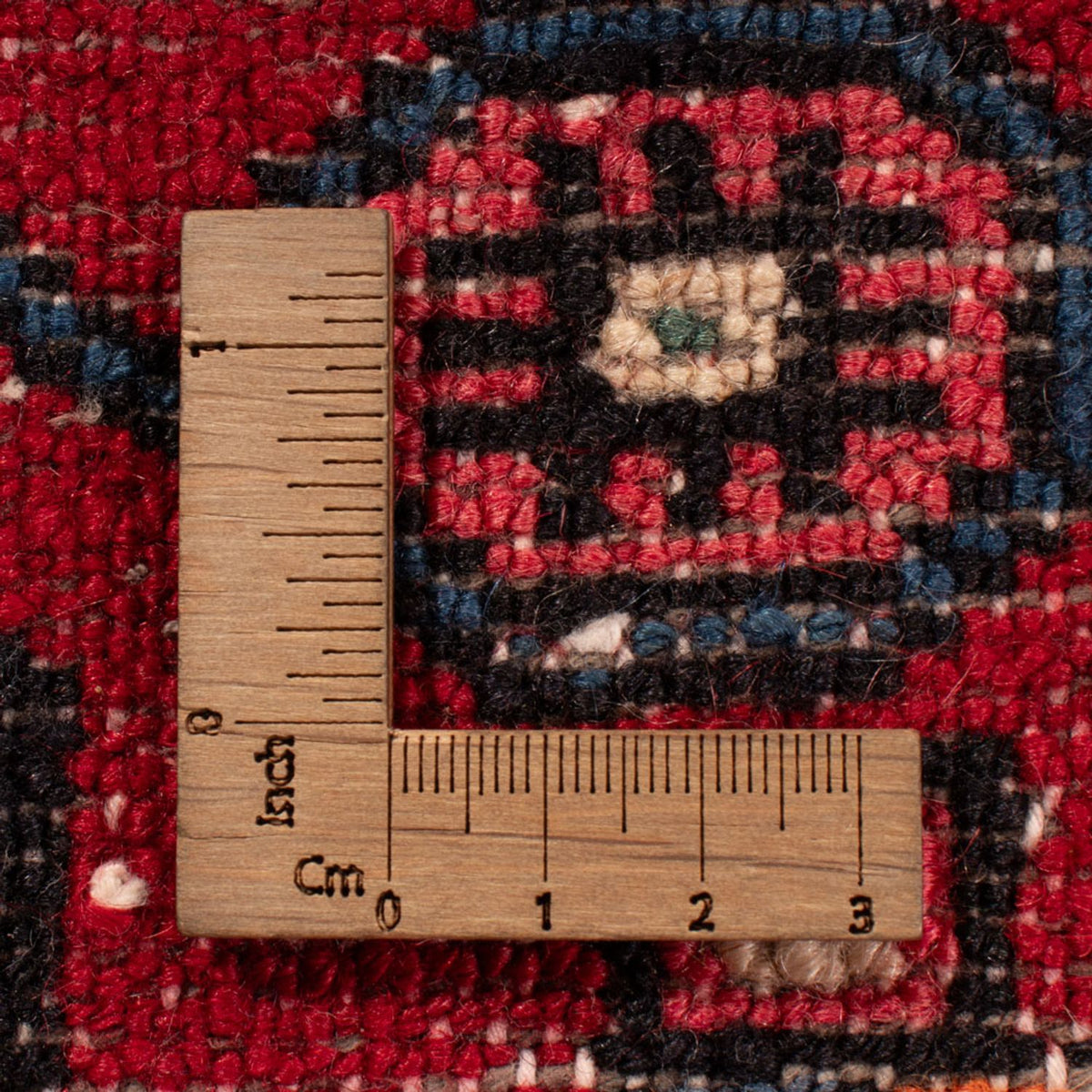 Perski dywan - Nomadyczny - 91 x 51 cm - czerwony