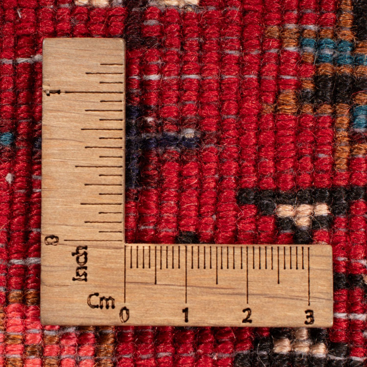 Perski dywan - Nomadyczny - 109 x 73 cm - ciemna czerwień