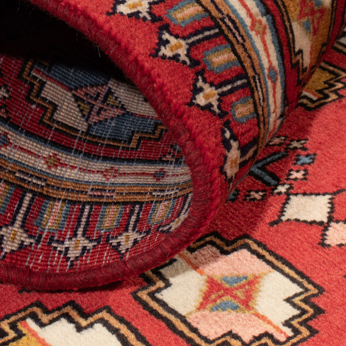 Perski dywan - Nomadyczny - 130 x 64 cm - wielokolorowy