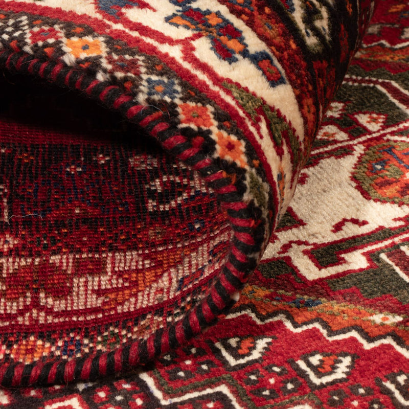 Perski dywan - Nomadyczny - 156 x 110 cm - ciemna czerwień