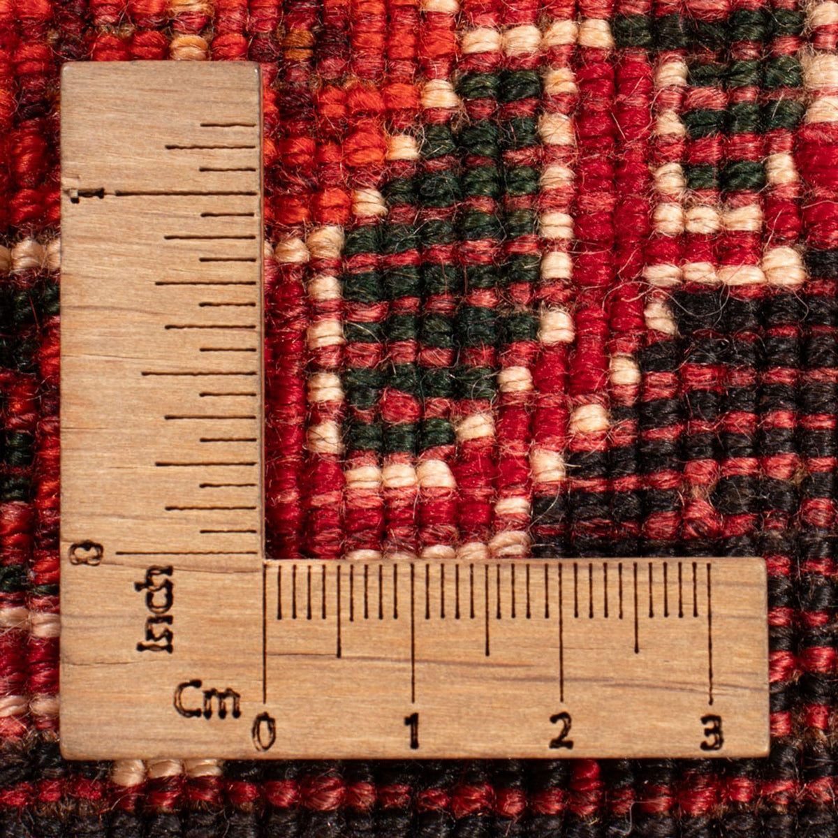 Perski dywan - Nomadyczny - 156 x 110 cm - ciemna czerwień