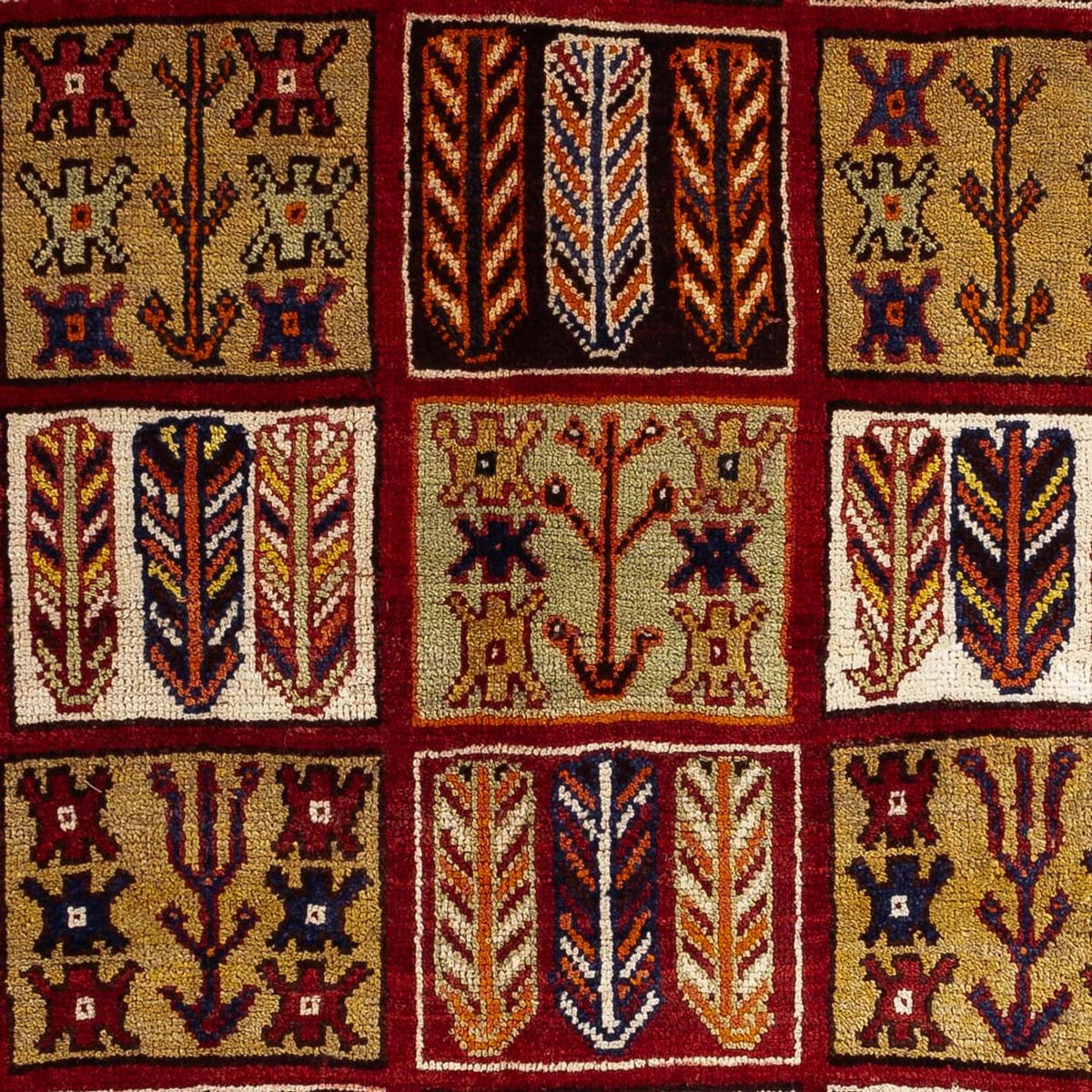 Perski dywan - Nomadyczny - 182 x 111 cm - wielokolorowy