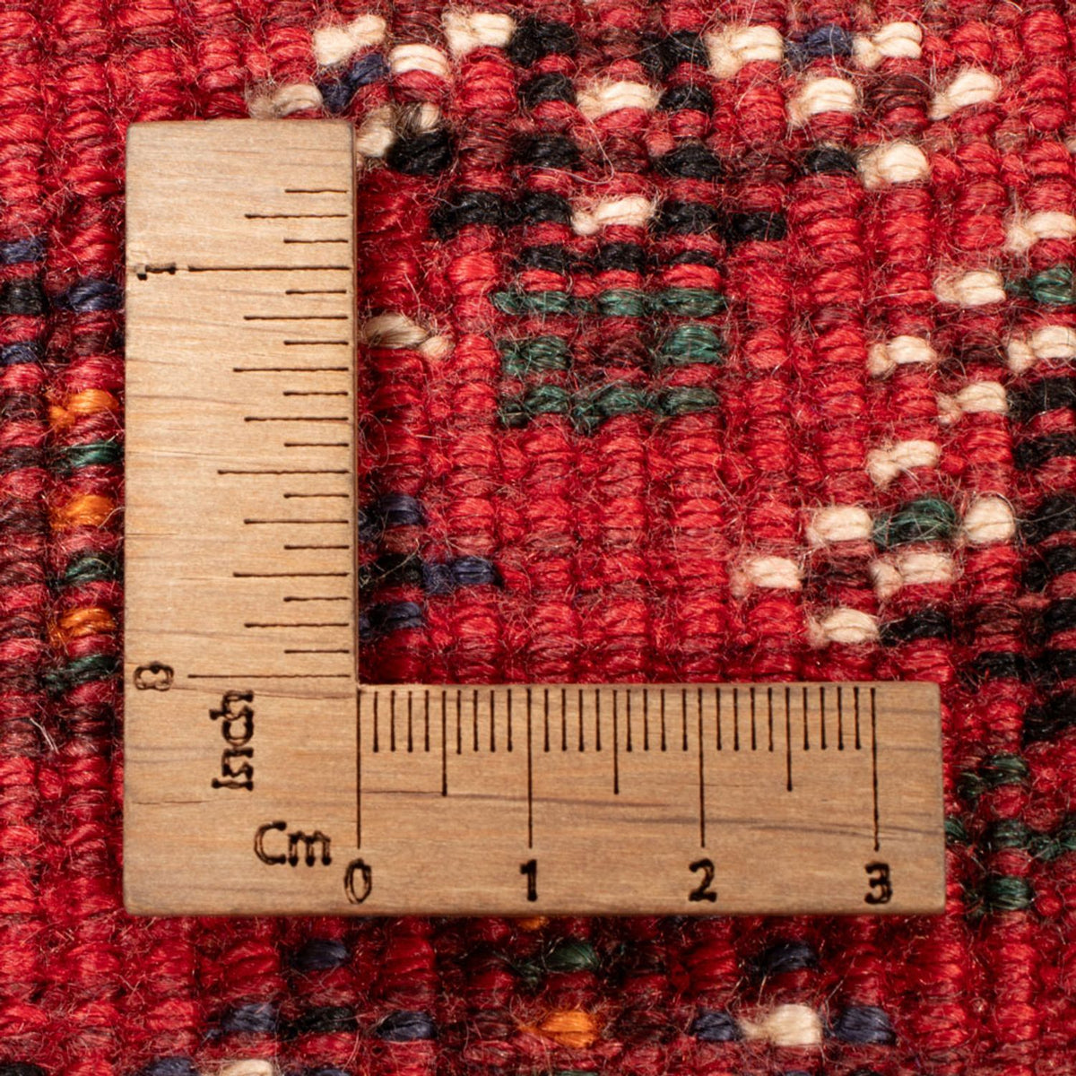 Perski dywan - Nomadyczny - 142 x 79 cm - ciemna czerwień