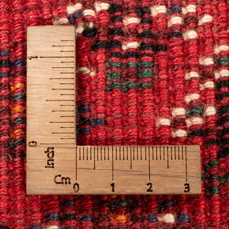 Perski dywan - Nomadyczny - 142 x 79 cm - ciemna czerwień