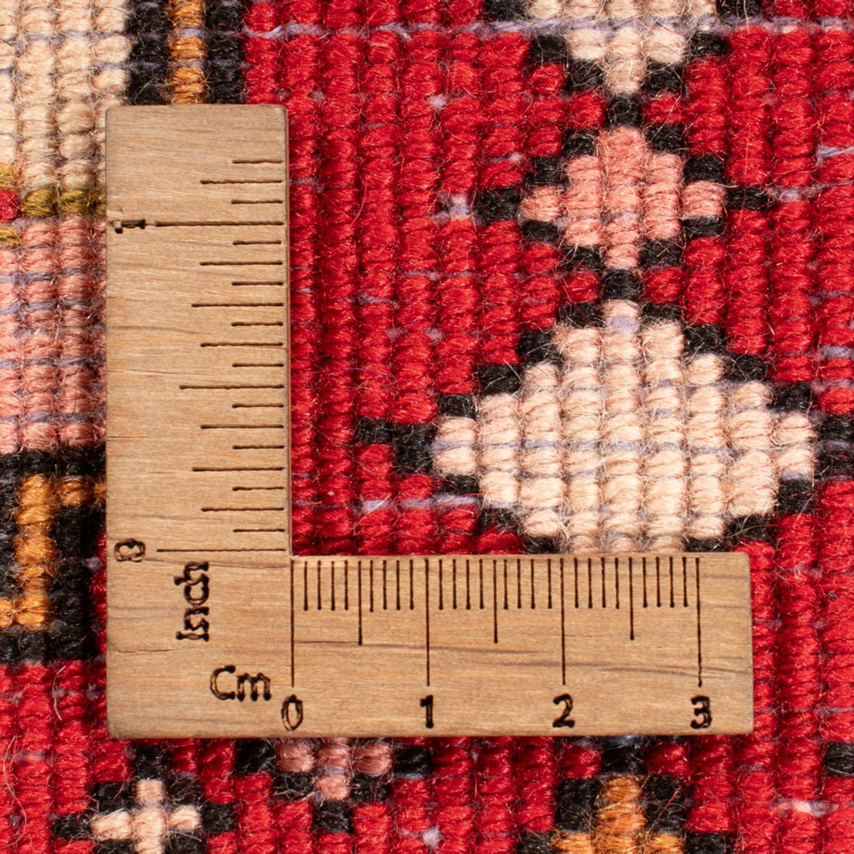 Perski dywan - Nomadyczny - 123 x 65 cm - czerwony