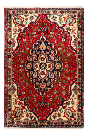 Dywan perski - Tabriz - 86 x 58 cm - czerwony