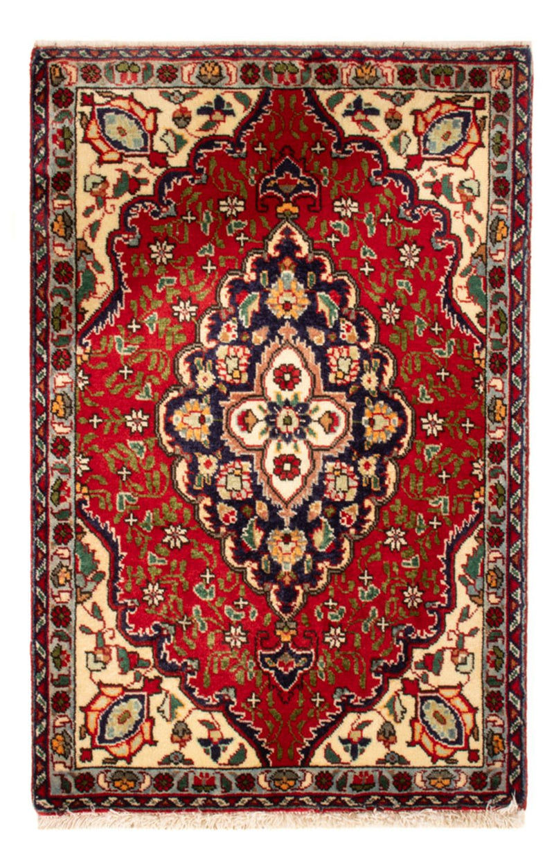 Dywan perski - Tabriz - 86 x 56 cm - czerwony