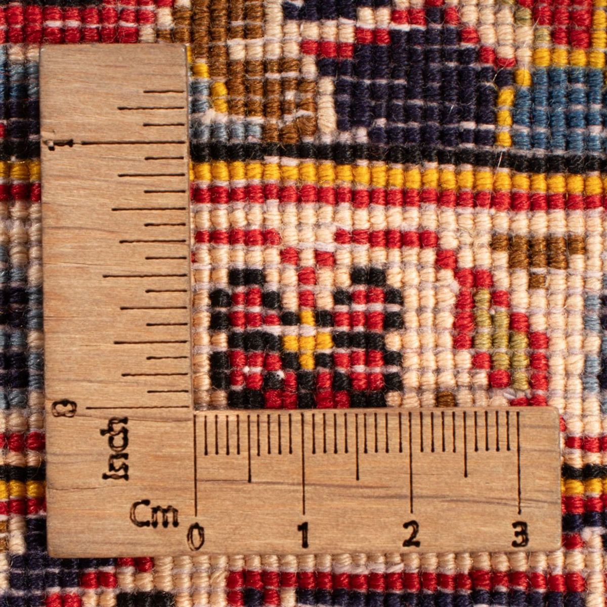 Dywan perski - Keshan - 111 x 69 cm - ciemnoszary