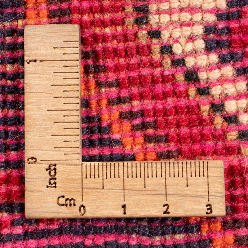 Perski dywan - Nomadyczny - 256 x 141 cm - ciemna czerwień