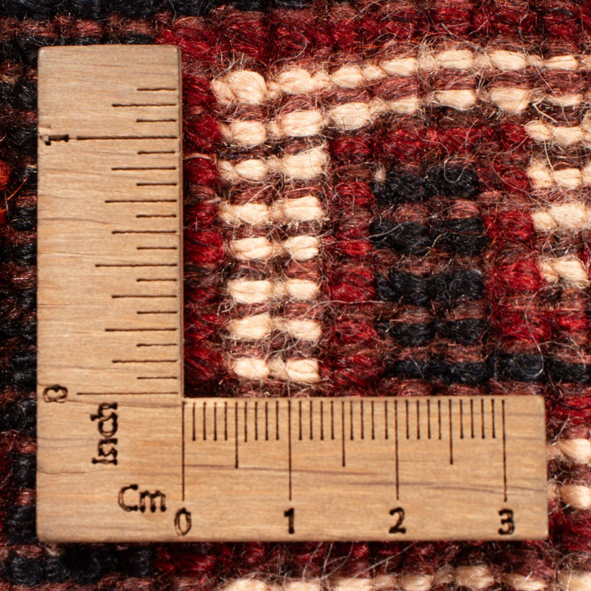 Perski dywan - Nomadyczny - 252 x 155 cm - ciemna czerwień