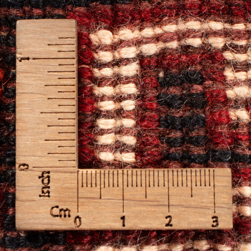 Perski dywan - Nomadyczny - 252 x 155 cm - ciemna czerwień