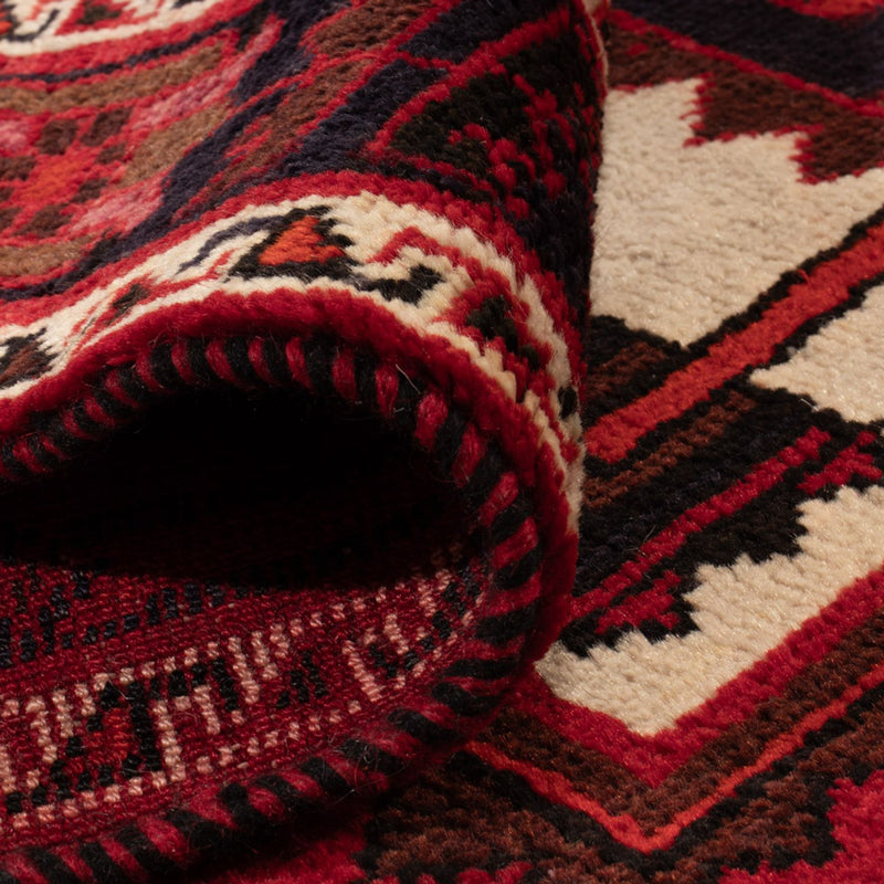 Perski dywan - Nomadyczny - 258 x 174 cm - czerwony