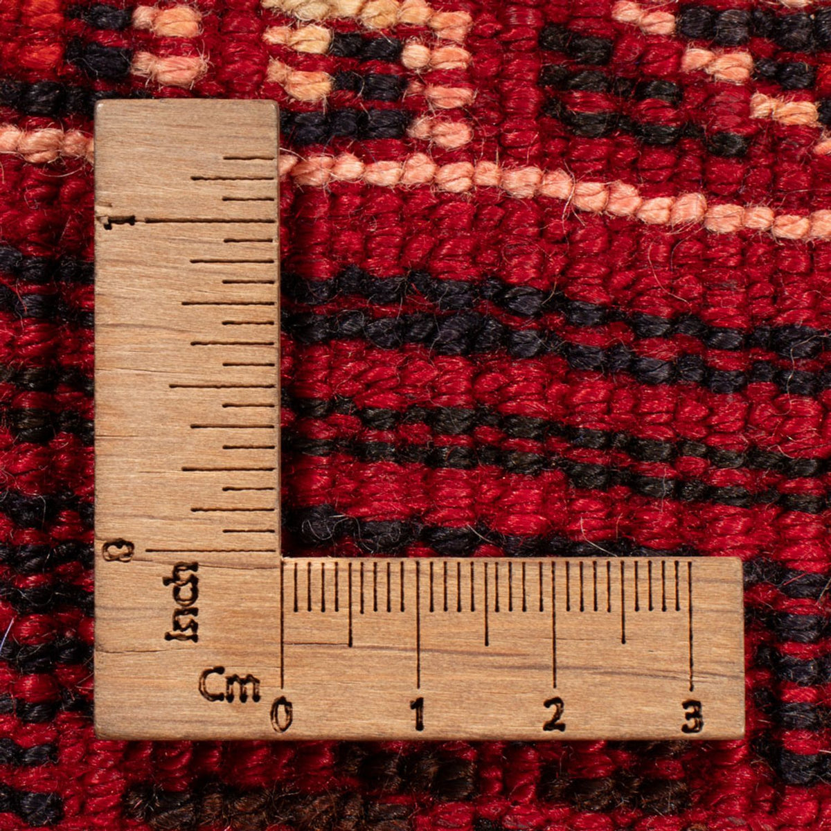 Perski dywan - Nomadyczny - 258 x 174 cm - czerwony