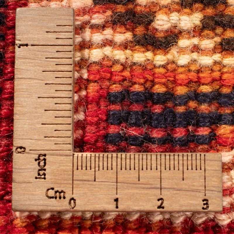 Perski dywan - Nomadyczny - 226 x 129 cm - czerwony