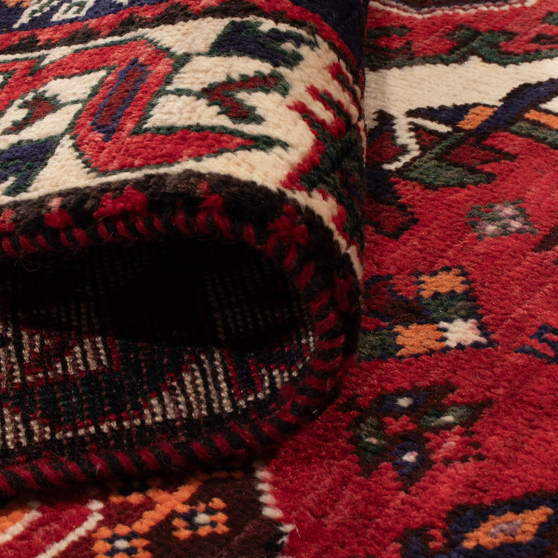 Perski dywan - Nomadyczny - 245 x 156 cm - czerwony