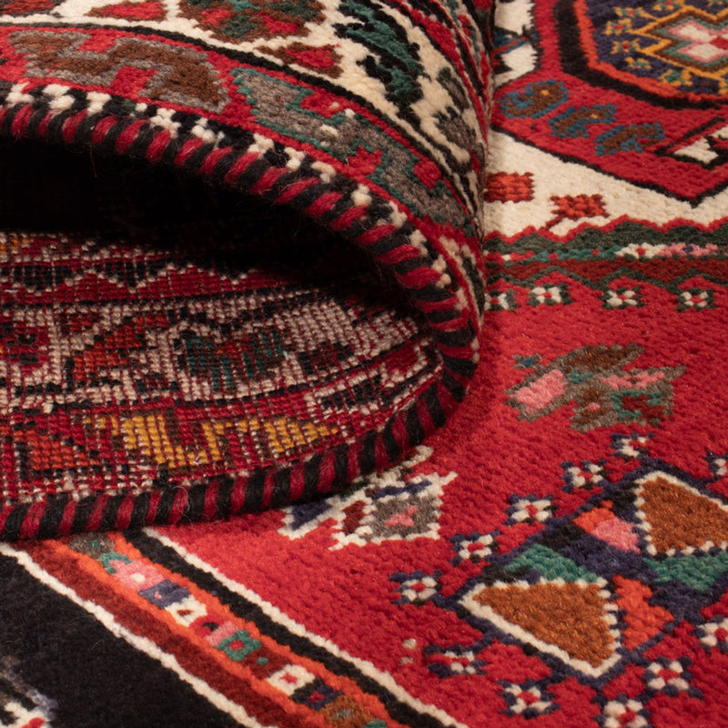 Perski dywan - Nomadyczny - 237 x 143 cm - czerwony