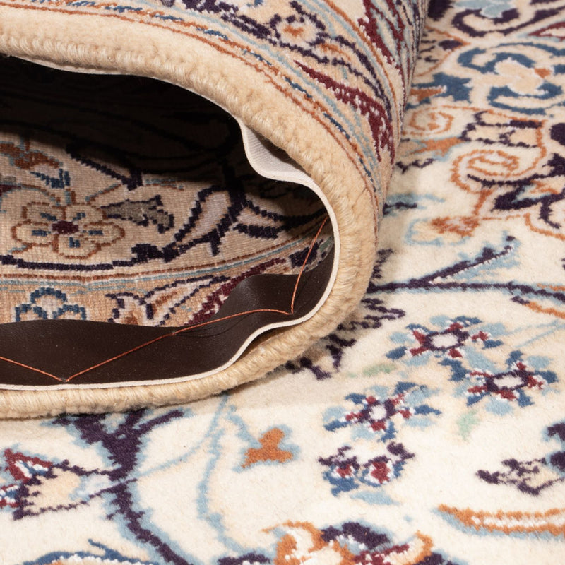 Dywan perski - Nain - 312 x 199 cm - kremowy