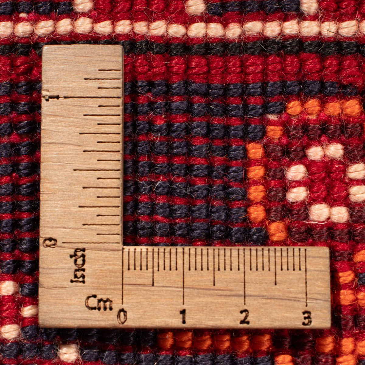 Perski dywan - Nomadyczny - 302 x 179 cm - czerwony