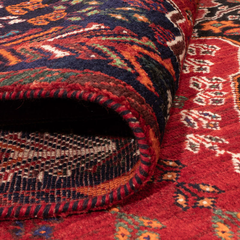 Perski dywan - Nomadyczny - 211 x 155 cm - czerwony