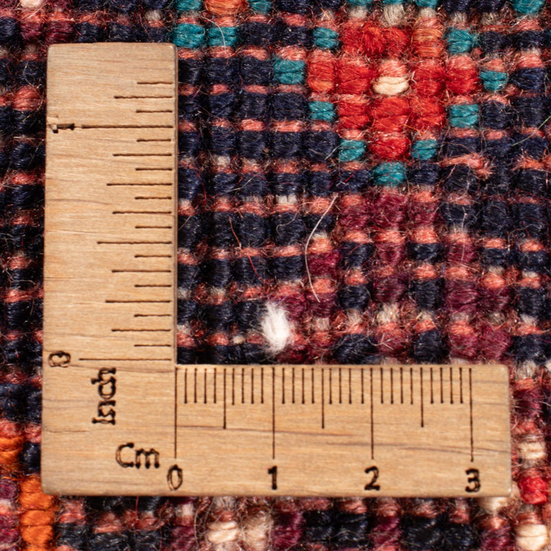 Perski dywan - Nomadyczny - 211 x 155 cm - czerwony