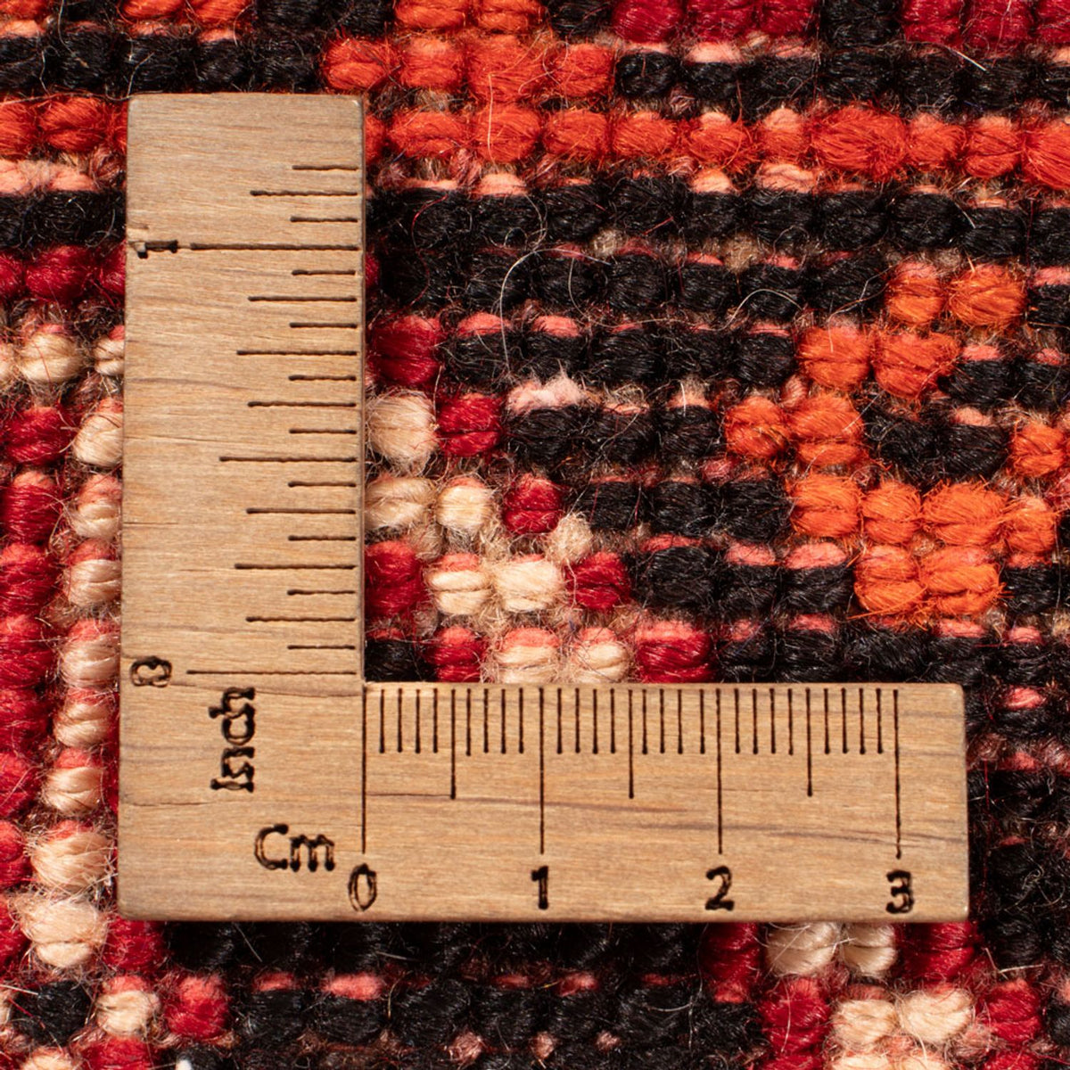 Perski dywan - Nomadyczny - 259 x 162 cm - czerwony