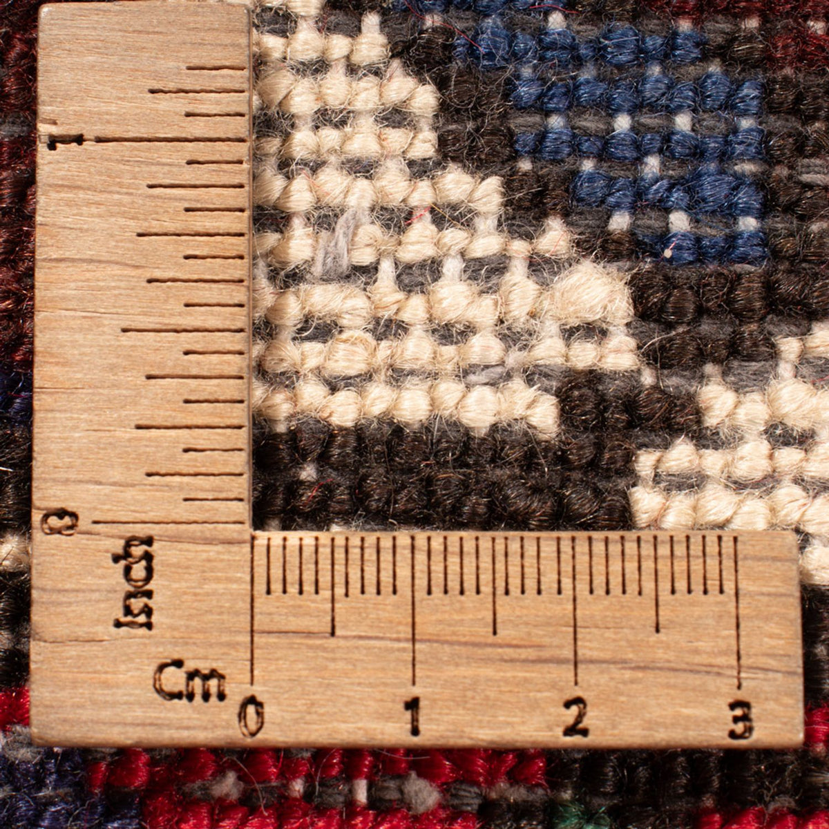 Perski dywan - Nomadyczny - 318 x 210 cm - ciemna czerwień