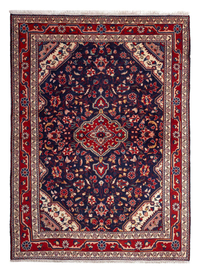 Perski dywan - Nomadyczny - 165 x 115 cm - ciemnoniebieski