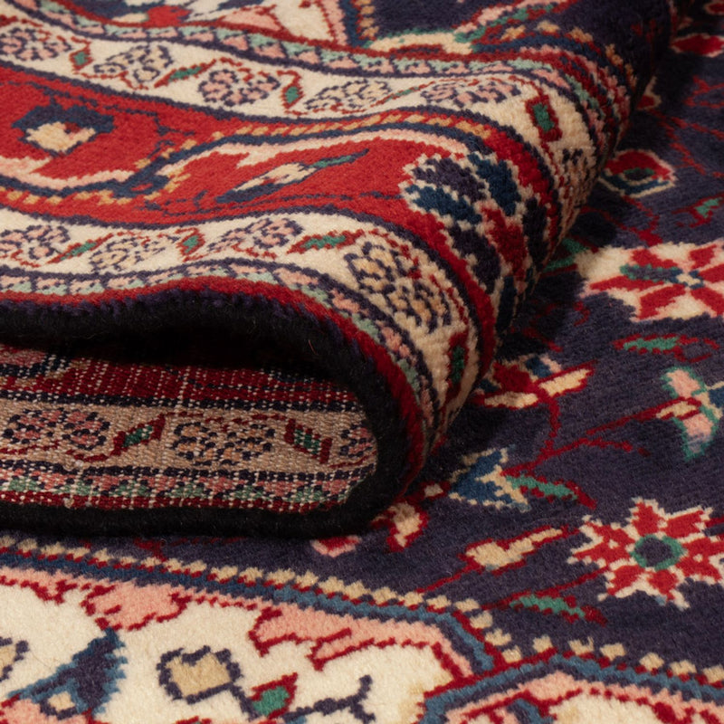 Perski dywan - Nomadyczny - 165 x 115 cm - ciemnoniebieski