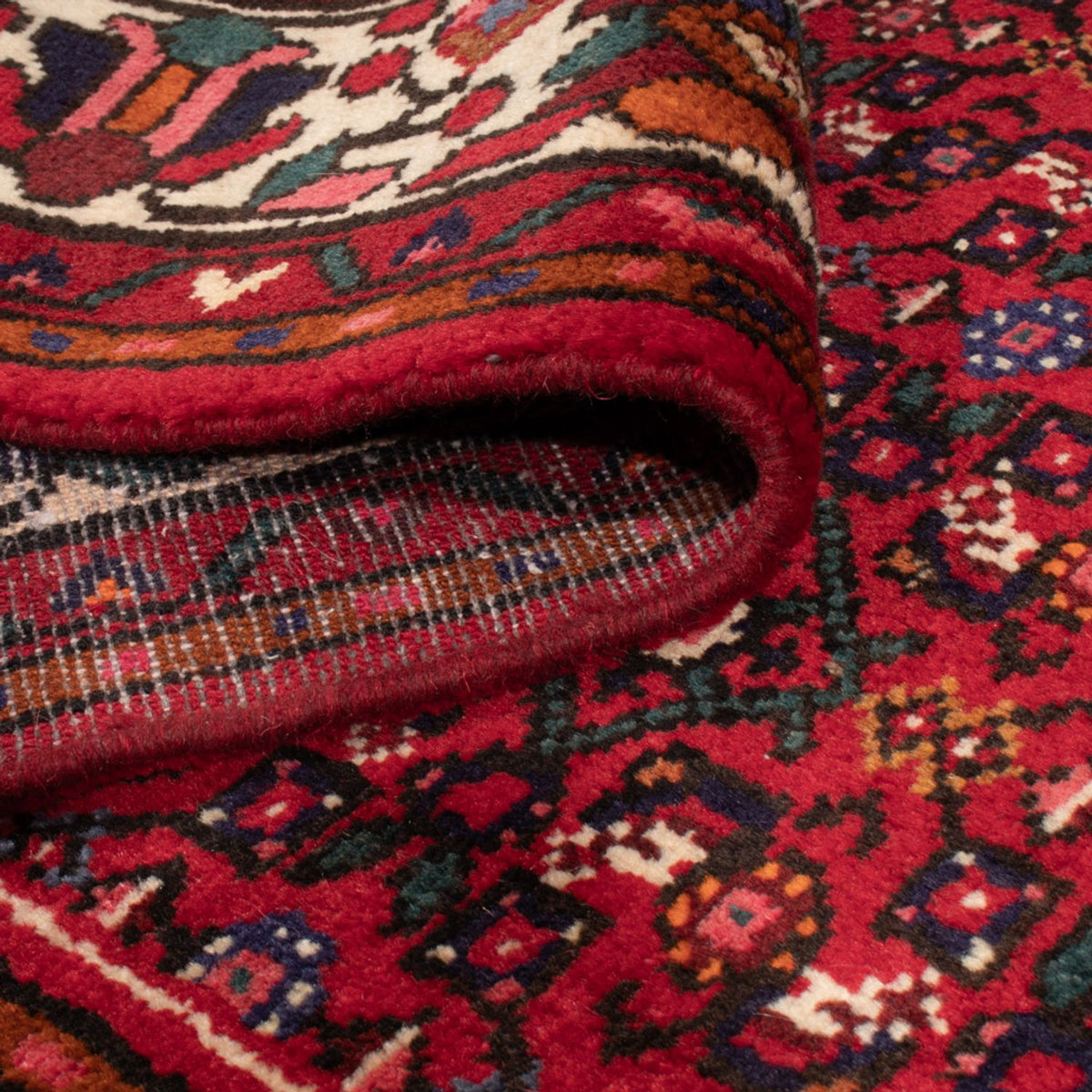 Perski dywan - Nomadyczny - 363 x 258 cm - ciemna czerwień