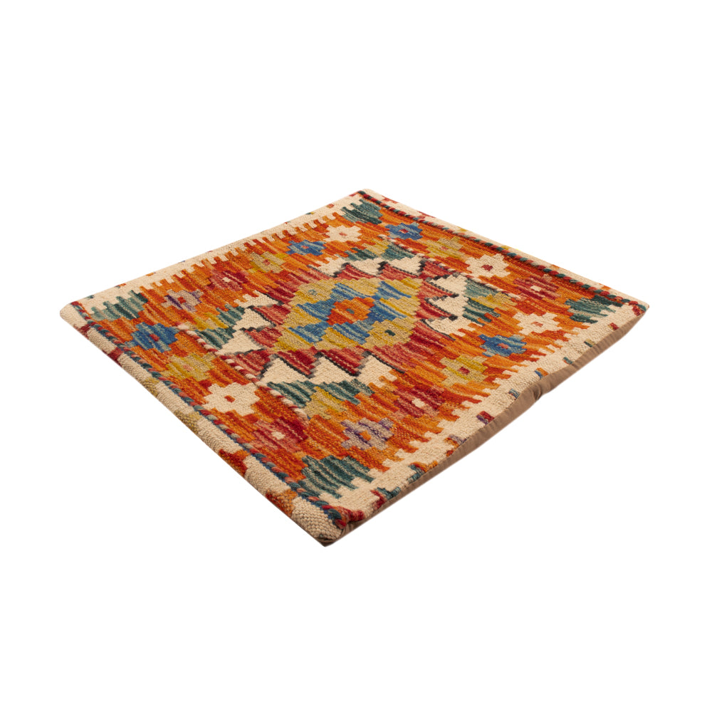 Kissen - Kelim befüllbar quadratisch  - 50 x 50 cm - mehrfarbig