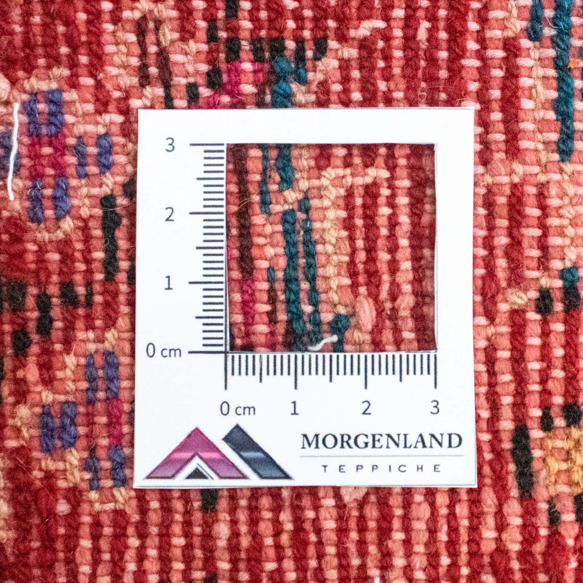 Perski dywan - Nomadyczny - 70 x 50 cm - czerwony