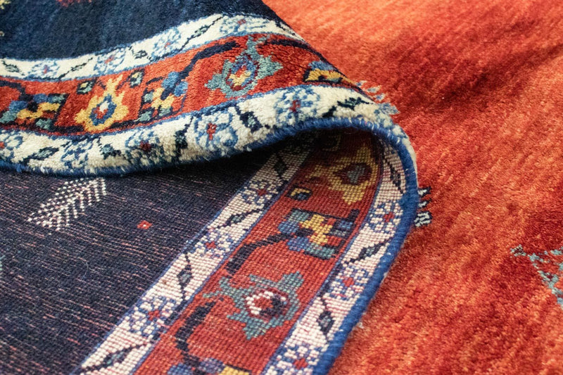 Perski dywan - Nomadyczny - 292 x 259 cm - niebieski