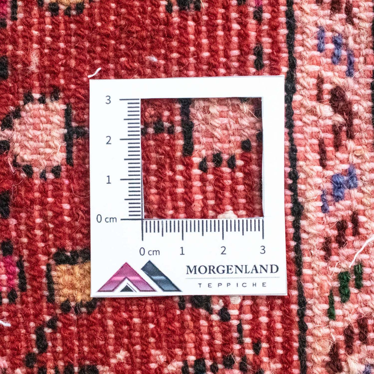 Perski dywan - Nomadyczny - 70 x 50 cm - czerwony